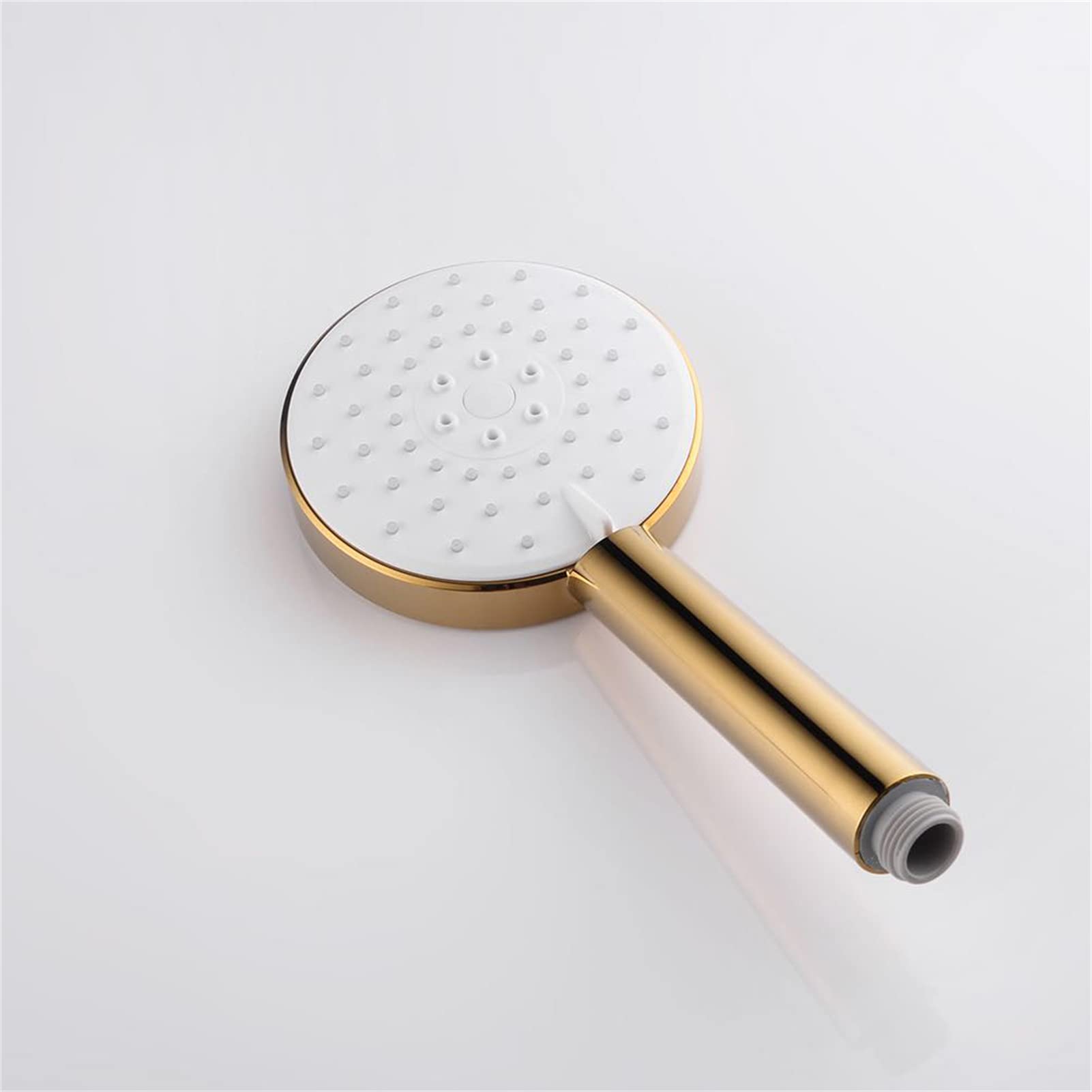 Soffione doccia a mano con tubo flessibile e supporto, soffione doccia ad alta pressione con 3 modalità di spruzzo, soffione doccia a risparmio idrico, doccetta sostitutiva,D'oro