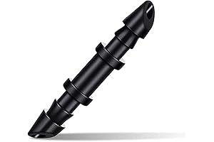 150 Pieces 1/4' Straight Barbed Connectors