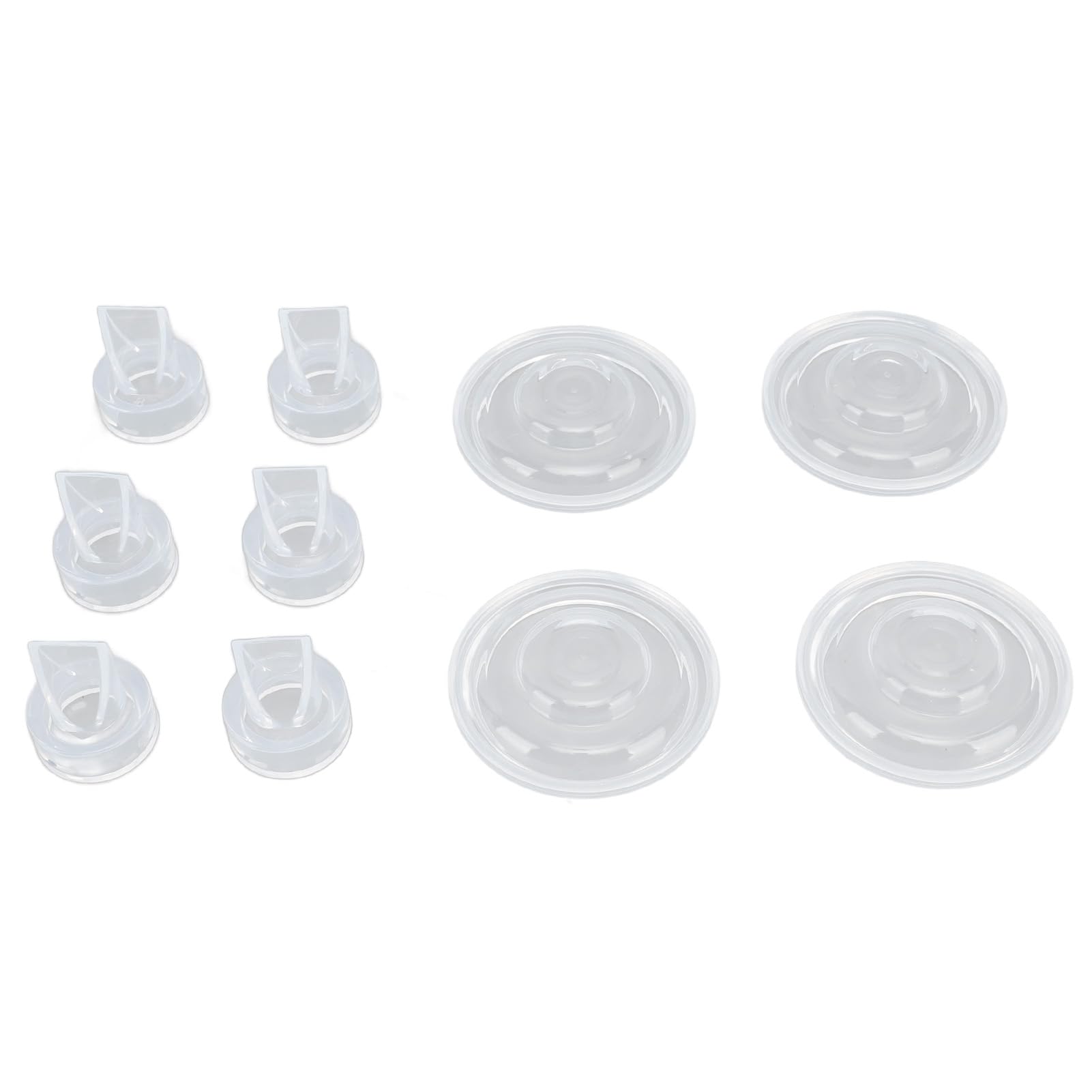 Duckbill Valves Diaphragm Silicone Replacement Wearable Electric Bust Pump Parts Accessories for S9 S12 S9Pro S12Pro 4 Diaphragms 6 Duckbill Valves