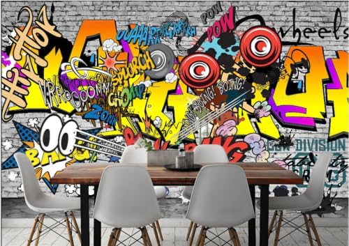 Papier peint mur de briques 3D idéal pour décorer un restaurant - 4