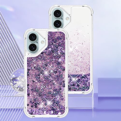 Coque iPhone 16 évitez les rayures grâce au TPU souple violet