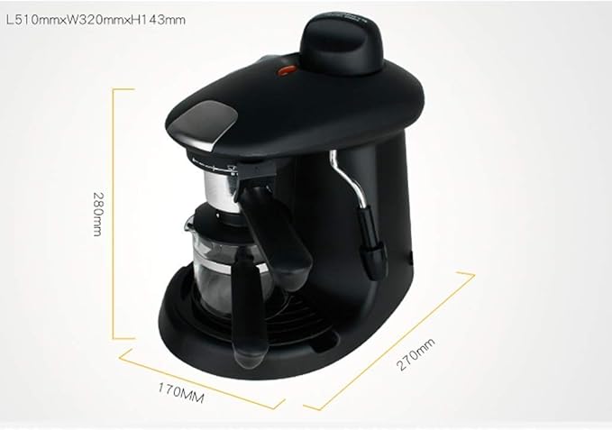 Cafetera Semi Automática con Espumador de Leche para Bebidas Calientes miniatura 7