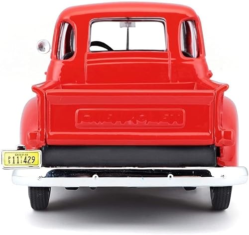Miniatura 9 de Maisto 1:25 Escala 1950 Chevrolet 3100 Pickup Vehículo de camión fundido a presión (los colores pueden variar), rojo