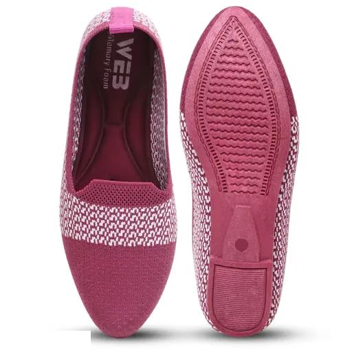 Women Bellies & Ballerinas for Women's and Girl's Synthetic Lightweight and Comfortable Bellies for Women's and Girl's Stylish Fashionable Casual Flats Bellies-picture-45