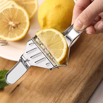 Lemon Squeezer Fruit Squeezer Stainless Steel Juicer Kitchen Accessories Mini Juicer Press Lemon Hand Lemon Squeezer Lime, Orange, Citrus, Pomegranate