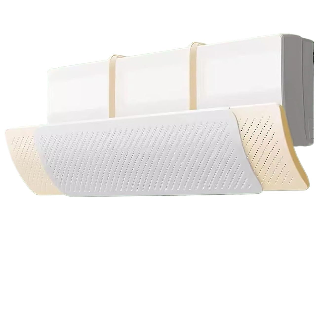 Ecwtpndf A1 Air Conditioner Wind Deflector, Mini Split Air Conditer Deflector Adjustable 29.1X7in