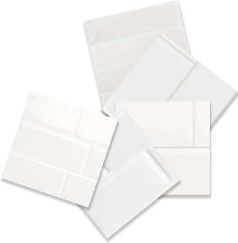 SMART TILES Peel and Stick Backsplash - X-Large Sample - 3D Adhesive Peel and Stick Tile Backsplash for Kitchen, Bathroom, Wall Tile