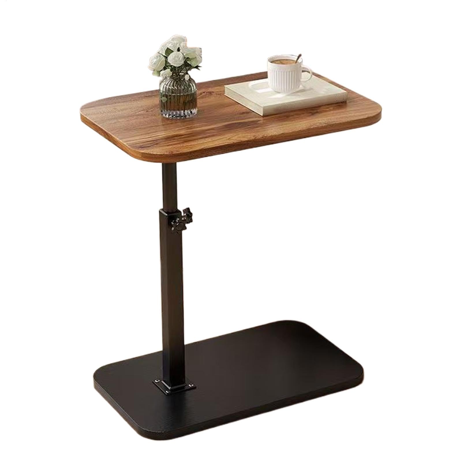 Tables for Couch, 360 Degree Rotatable TV Trays Table, Small End Table, Couch Table, Bed Side Table, Laptop Desk for Living Room, 360-Degree Rotatable TV Tray Table for Small Space and Living Room