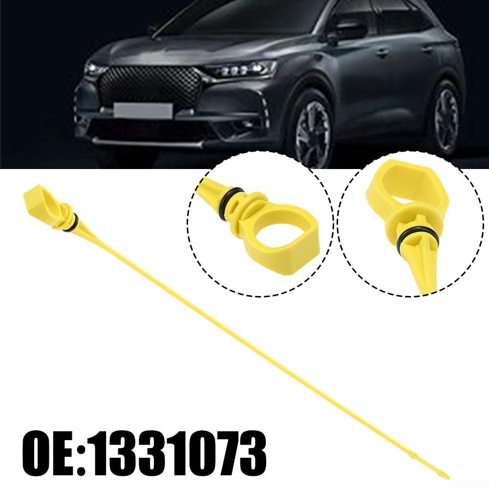 Asta di livello dell'olio, 1 pezzo, per Ford Fiesta e Fusion (modelli C2/C3), indicatore accurato del livello dell'olio, struttura in plastica, facile installazione e manutenzione
