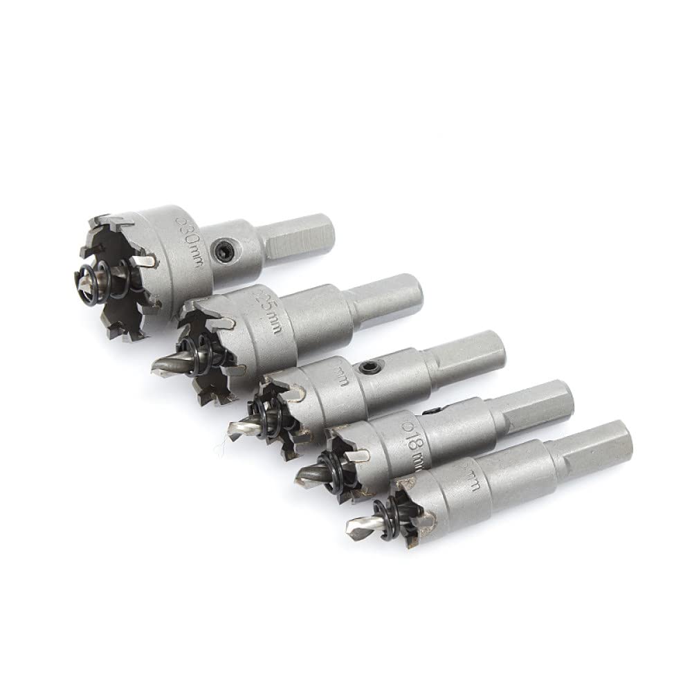 Punta da trapano da 14-100 mm Sega a tazza in lega dura Acciaio inossidabile Acciaio al carbonio Punta da trapano in metallo duro in alluminio al tungsteno Sega a tazza, 95 mm