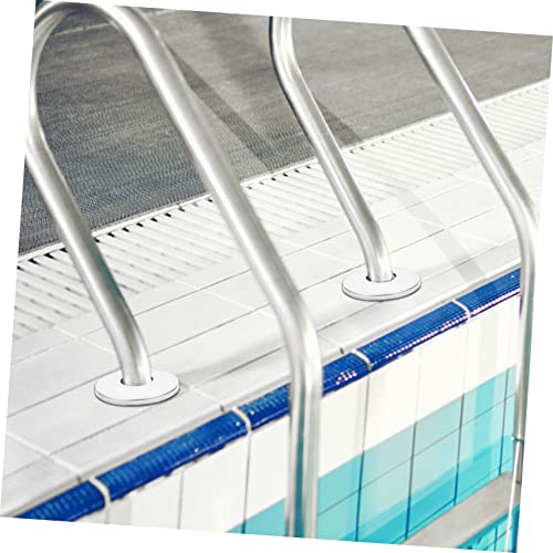 Placas decorativas para escalera de piscina acero inox 2 pzas miniatura 5