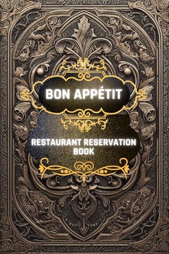 Restaurant Reservation Book: Bon Appétit