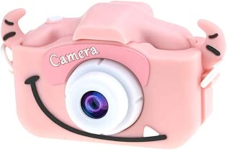 Kids Digital Camera Kids Mini Cartoon Camera Inch LCD Screen Creative DIY HD Digital Action Camcorder Rechargeable Waterproof Anti-Drop Digital Camera Boys Girls Birthday Gifts for Outdoor Pink Kids Digital Camera Kids Mini Cartoon Camera Inch LCD Screen Creative DIY HD Digital Action Camcorder Rechargeable Waterproof Anti-Drop Digital Camera Boys Girls Birthday Gifts for Outdoor Pink