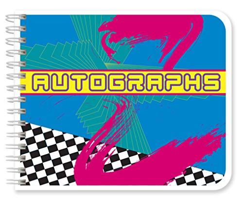 BookFactory Autograph Journal/Autograph Book - 48 Pages Wire-O with Laminate Color Cover Page Size 6'' x 5'' (Made in USA)