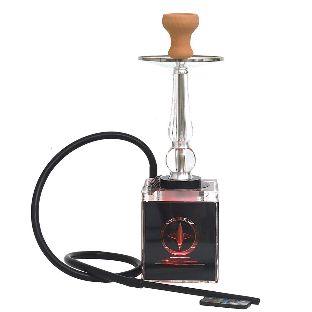 Cachimba Cachimba de Pipa Grande, Cachimba de Cristal Cachimba Árabe Grande, Adecuado para Familias, Hoteles Extranjeros, Bares, Clubes, Hoteles Adecuados para Familias, Hoteles