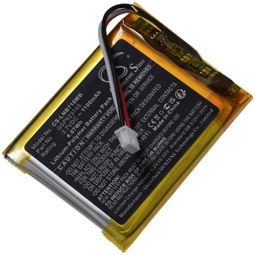 Batteria per baby monitor Lionelo Babyline 7.1, 3,7 V, polimeri di litio