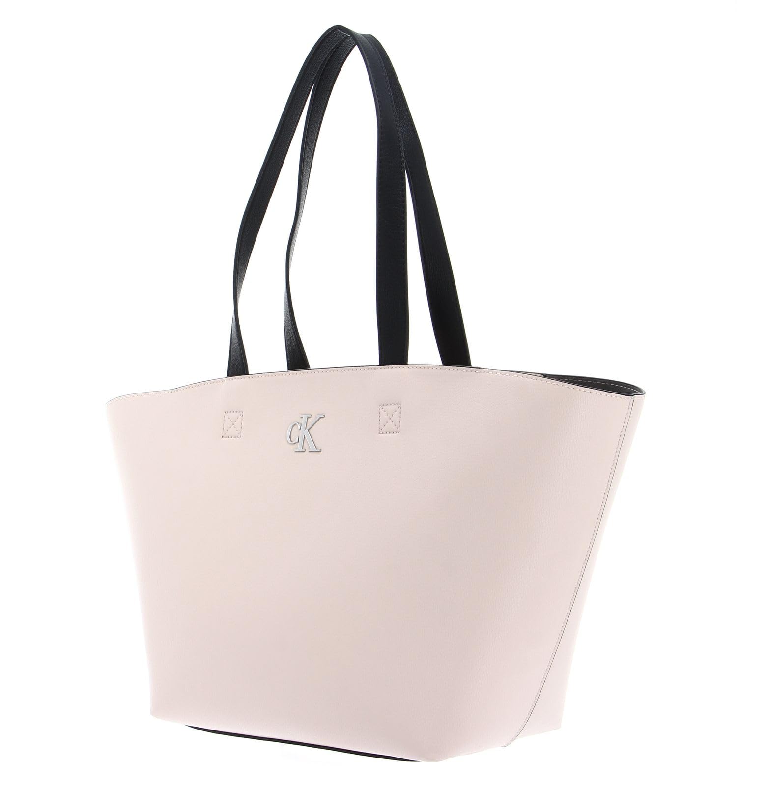 Calvin Klein bolso shopper bolso de hombro CKJ Minimal Monogram Shopper28 Ballet beige