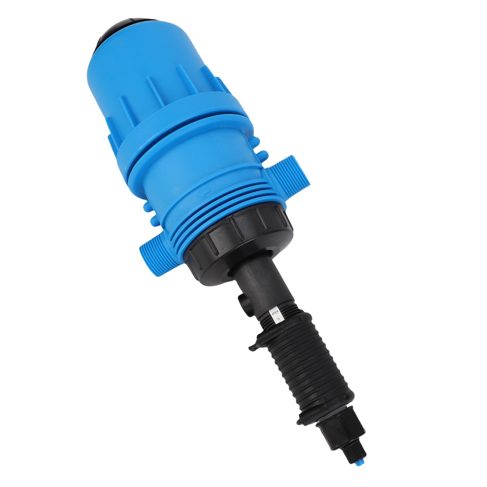 Acouto Inyector de Abono para Riego por Goteo, Bomba Dosificadora Regulable de Plástico 0,4% a 4%, Rosca Macho G1 G3/, Ideal para Jardines e Hidroponía