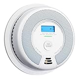 X-Sense Smoke Detector Carbon Monoxide Alarm Combo, 10-Year Non-Replaceable Battery, Not Hardwired, UL 217 9th Edition Certified, Model XP0H-SN, 1-Pack
