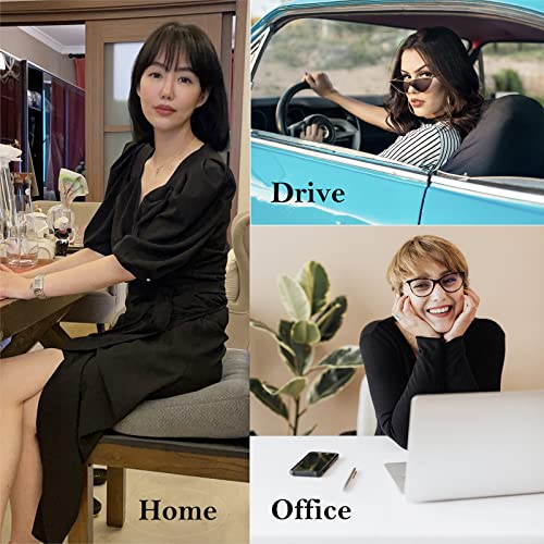 Adult Booster Seat Cushion, Car Seat Cushions For Short People/Thick Office Chair Booster Seat Increase Field ​Of View, For Trucks, Car, Office Chair, Home, Wheelchair,Angle Lift Seat Cushion (Grey) #TOP1