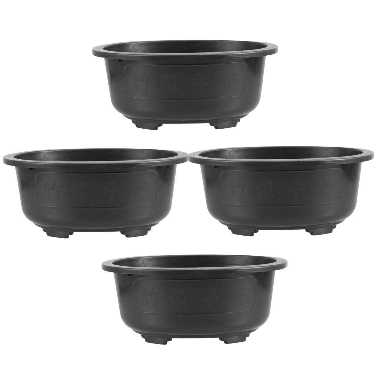 Pots de fleurs anti déformation lot de 4 pour éviter la casse des bacs