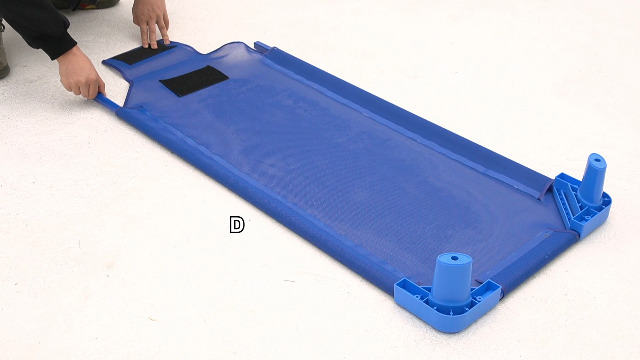 FUTADA Toddler Stackable Nap Cots - 4 Pack Daycare Preschool Sleeping Beds