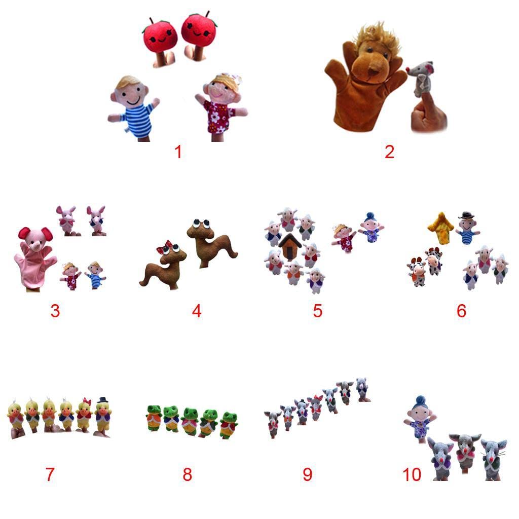Fashion My Day® 2pcs Finger Puppets - The Lion and The Mouse Toys & Games|Baby & Toddler Toys|Early Development & Activity Toys|Bricks & Blocks-image-30