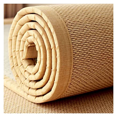 Tapis de sol en bambou 90 x 150 cm anti-poussiere et facile a laver - 2