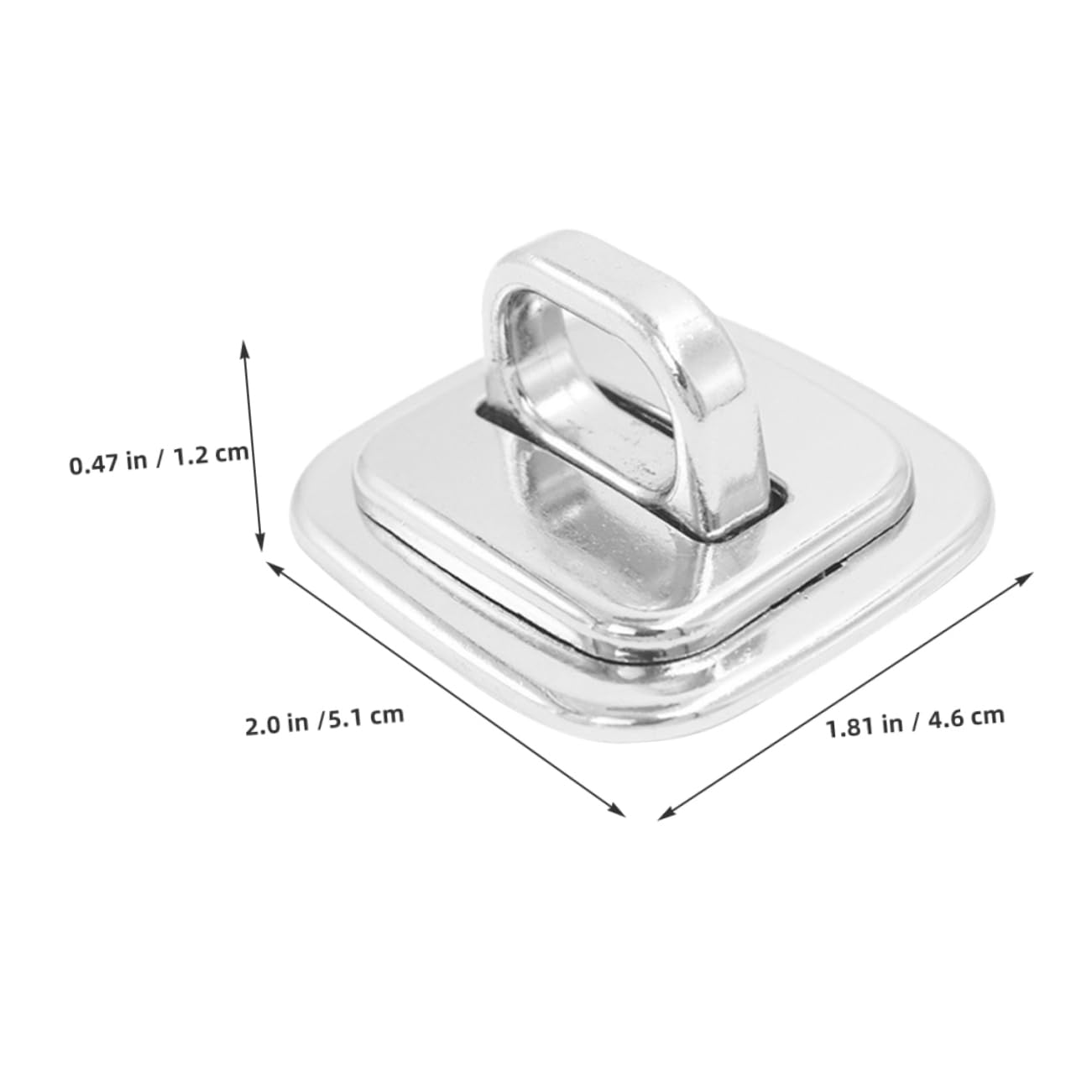 KICHOUSE 2pcs Laptop Lock Security Plate Cable Locks for Monitors Theft Desk Mount Accessories for Laptops Fixed Base for Theft Prevention Offices and Public Places