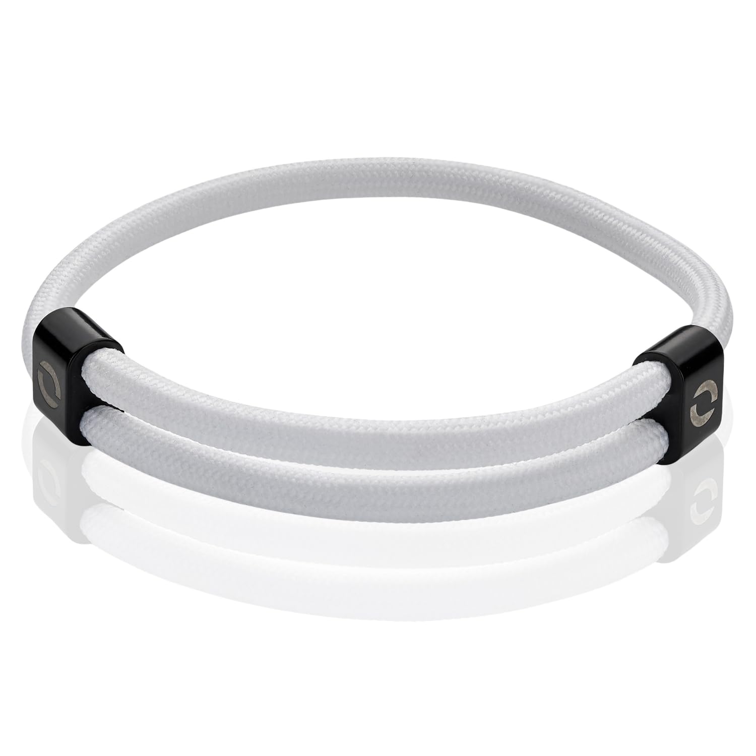 mover bracelets adjustable mens wristband รขโฌโ durable waterproof cord bracelet, scratch resistant & quick drying, comfortable fit for any wrist size, stylish everyday accessory for men - white