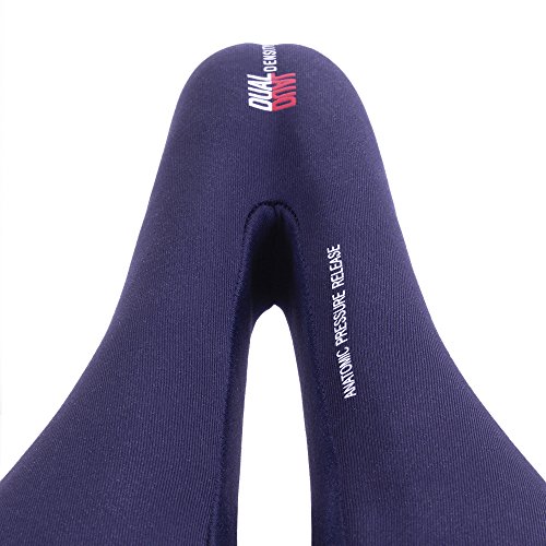 Serfas Dual Density Men's Bicycle Saddle with Cutout - Thumbnail 4