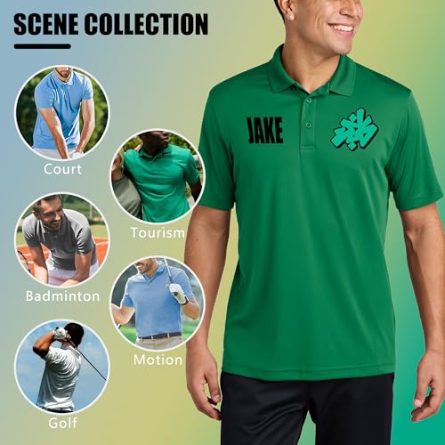 Custom Golf Polos - Personalized Sport-Tek Performance Polo Shirt for Teams, Events & Work Uniforms XS-4XL miniatura 4