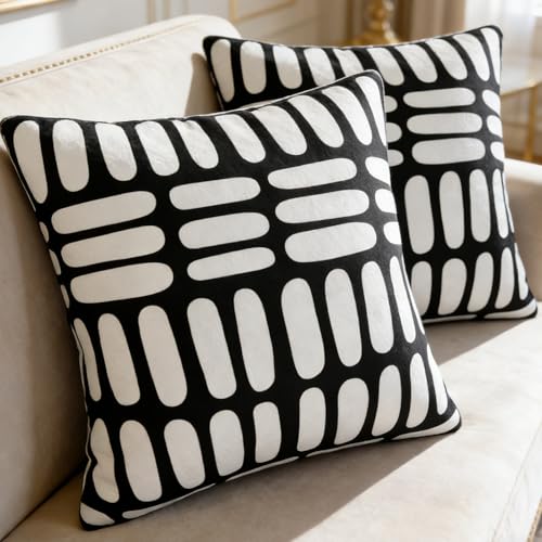HJRGLXZ Velvet Geometric Pillow Cover