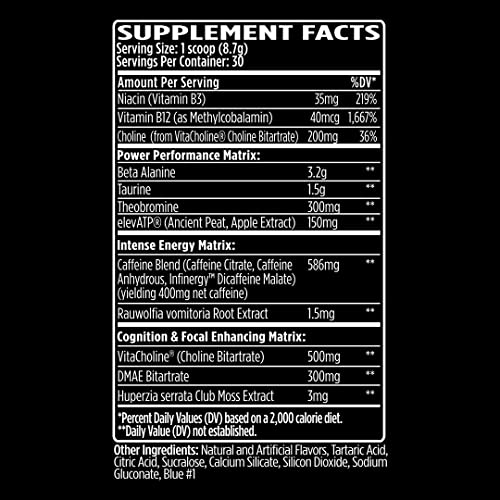 K-Xr Pre-Workout Energy Powder | Intense Energy Pre-Workout Drink For Men And Women| Creatine Free | Improves Performance - Enhanced Focus & Increased Endurance | 30 Servings (Pink Lemonade) #TOP1