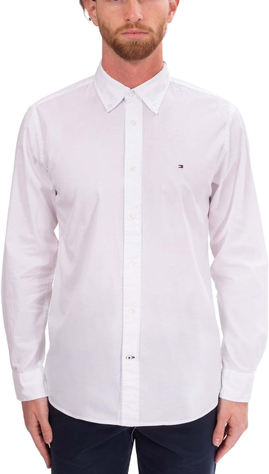 Men's Long Sleeve Poplin Shirt