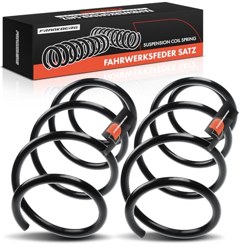 Frankberg 2x Federn Fahrwerksfeder Vorderachse Kompatibel mit 500 C 312 2009-2021 Replace# 51859959