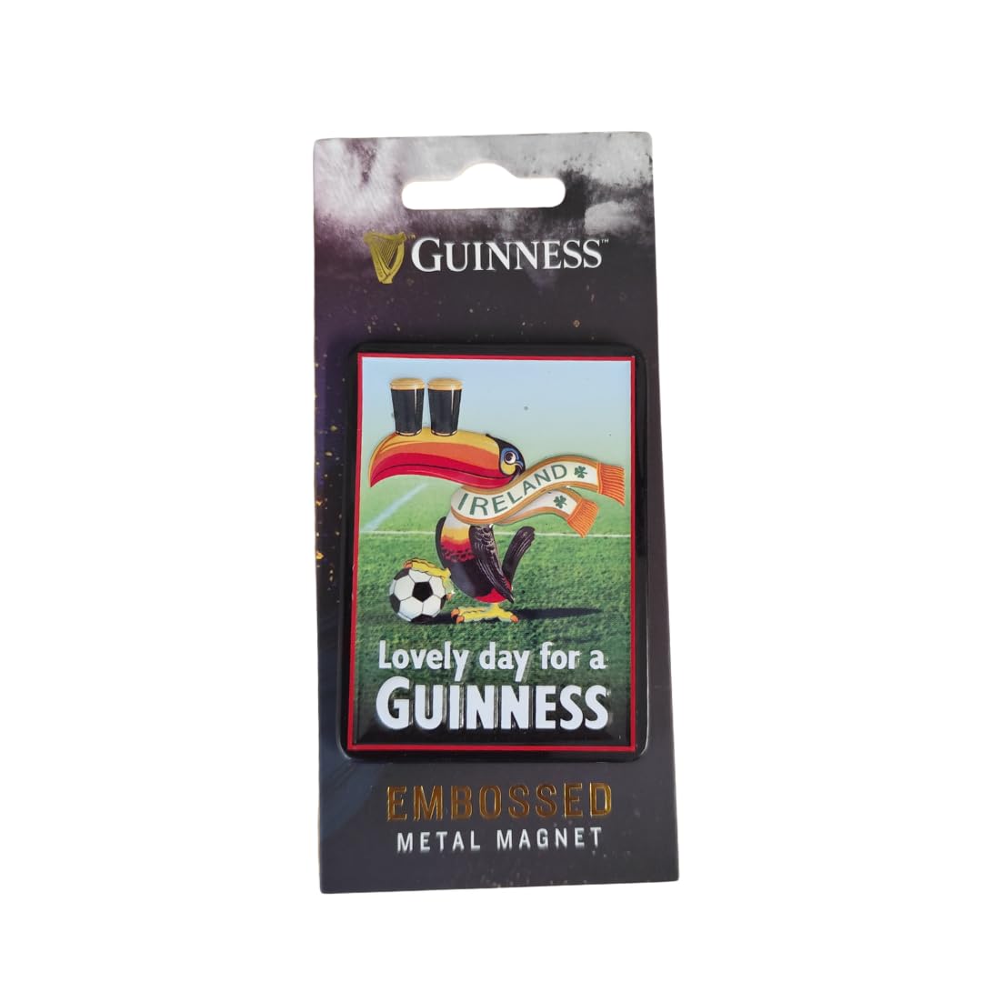 Guinness Magnet - Lovely Day for a Guinness - Toucan & Ireland Scarf