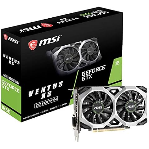 MSI GTX 1650 Ventus XS 4G OC Graphics Card Cover