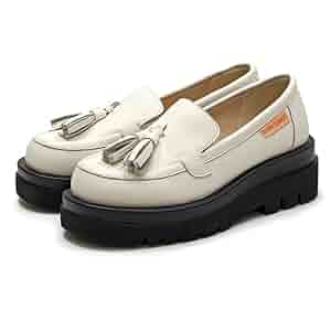 Amazon | [ミネトンカ] ボリュームソール タッセルローファー