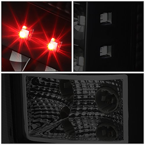 Image of DNA MOTORING TL-GMCSIE07-LED-BK-SM LED Tail Light Assembly Driver & Passenger Side [Compatible with 07-14 GMC Sierra 1500 2500HD 3500HD]