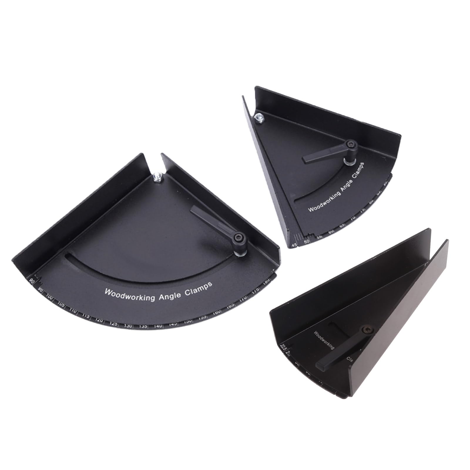 Adjustable Aluminum Corner Clamp - 45/90/180 Degree Angle Clamp For Woodworking & Assembly