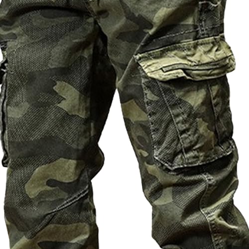 Men's Casual Slim Fit Cargo Pants Daily Work Athletic Trousers Outdoor Fashion Streetwear Hiking Pant4