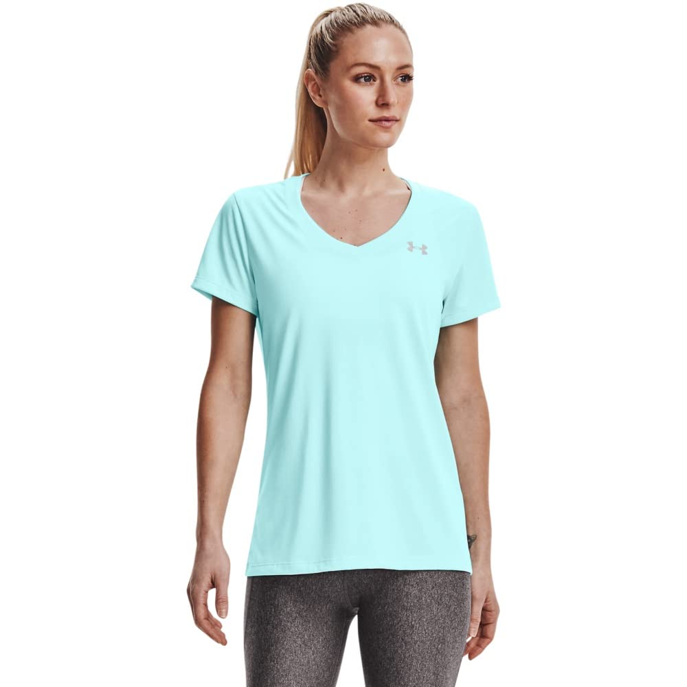 Under Armour Women's UA Tech™ Twist V-Neck Short Sleeve Tech SSV- Twist Mujer (Pack de 1) — view 43