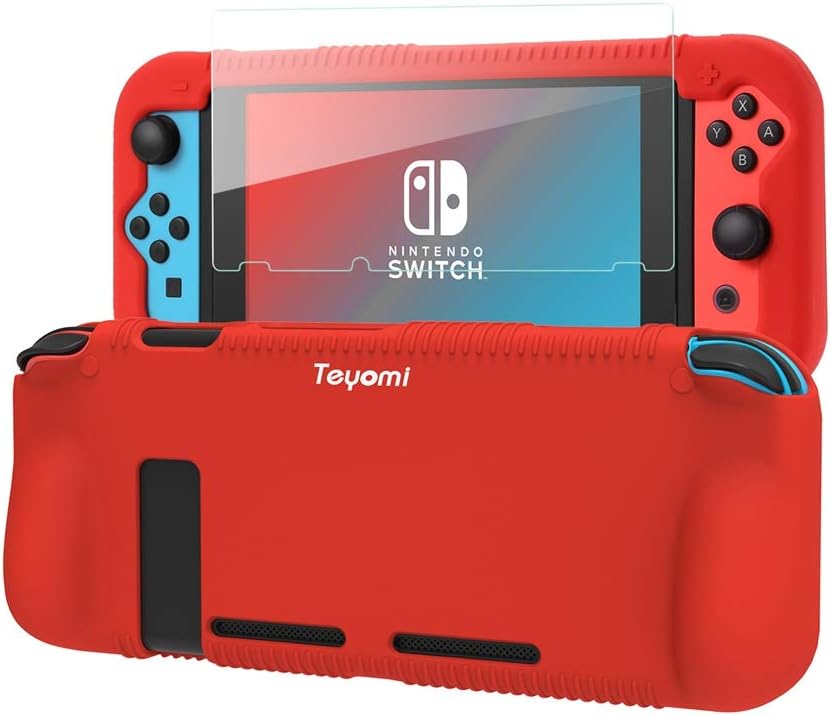 Teyomi Protective Silicone Case for Nintendo Switch, Grip