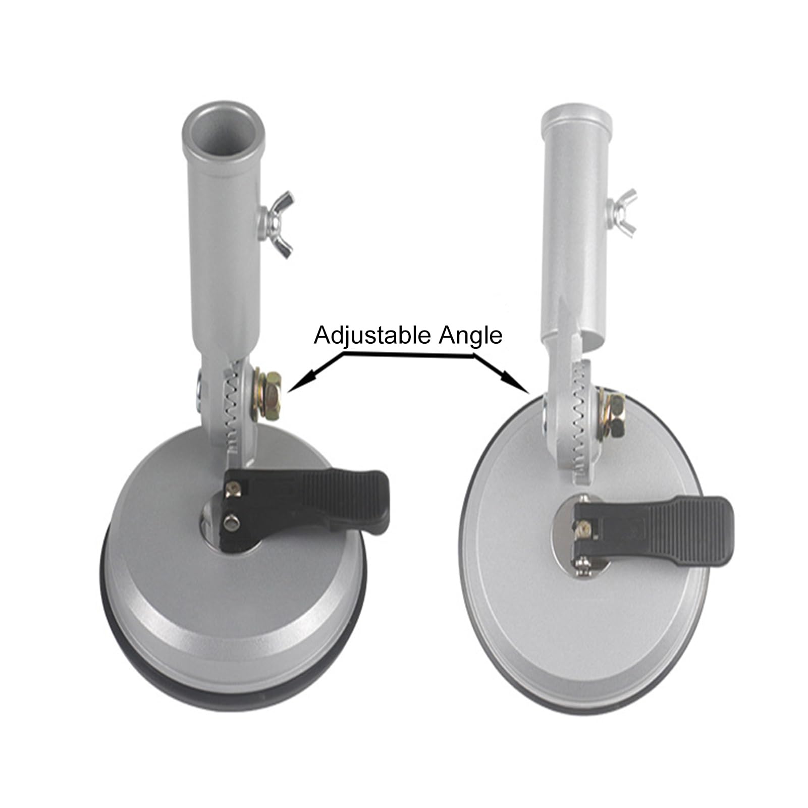 Supporto Asta Bandiera Camco Per Camper - Montato Su Scala, Nero, Compatibile Con 51612