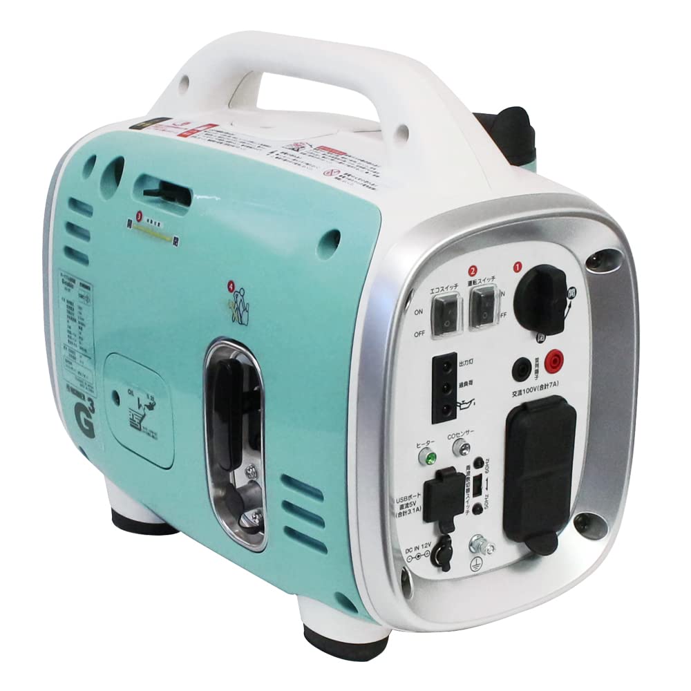 Amazon | [ニチネン] インバーター発電機 カセットボンベ式 定格電力 
