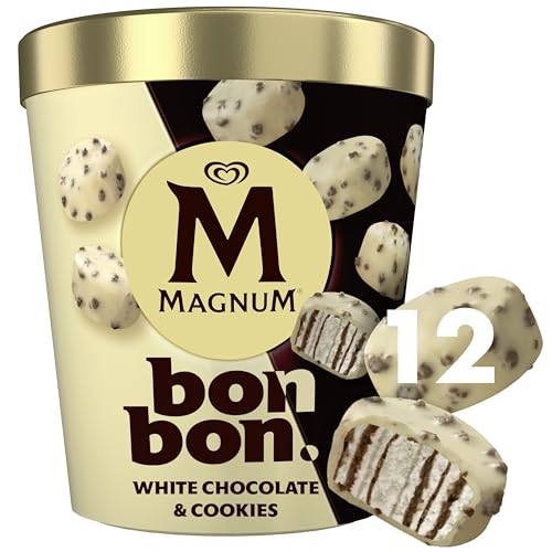 Magnum Helado Bonbon White Chocolate & Cookies x12 17 ml