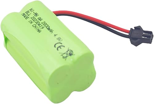 Miniatura 7 de sea jump 2PCS AA 4.8V 2800mah SM-2P Plug Batería con USB Cable de Carga para Robot Eléctrico RC Barco Batería 128 Stunt RC Car C128 128 NB2801