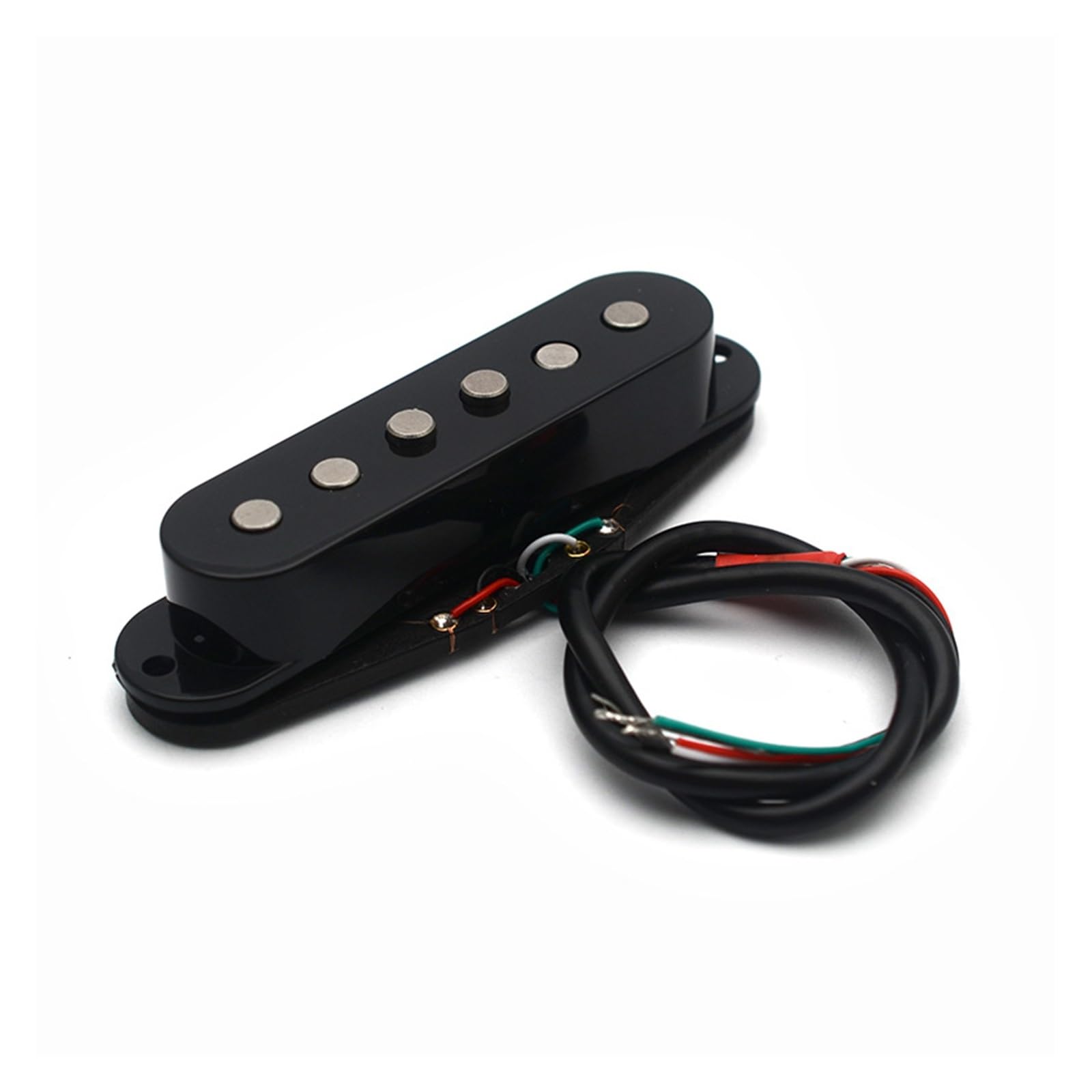 Pickup professionali per chitarra acustica, pickup professionali per strumenti musicali, cavo a quattro core, accessori per chitarra acustica (nero)