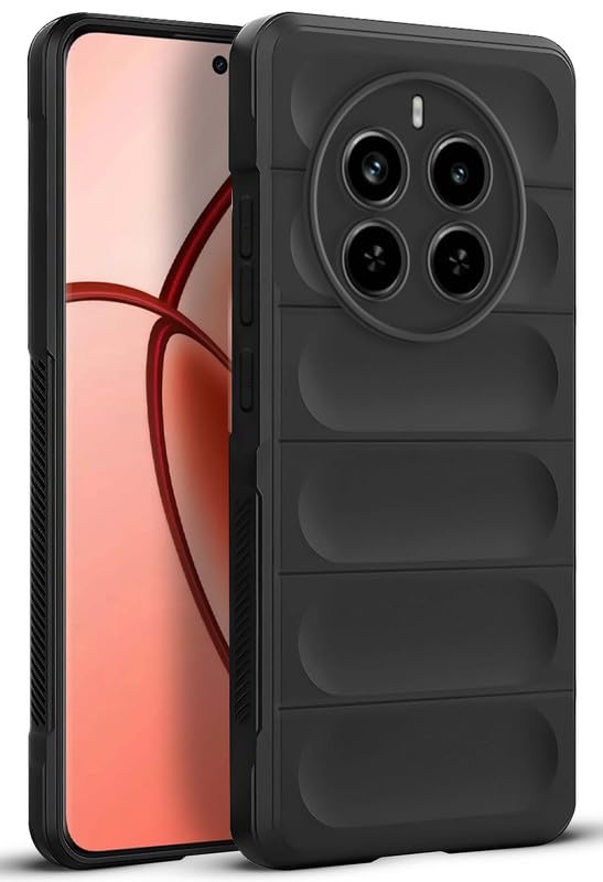 Mr. Case Liquid Silicone Case for Realme P1 Pro 5G | Comfort Grip Soft Touch Matte TPU | - Black (B0D2J9QPLL) Amazon Price History, Amazon Price Tracker